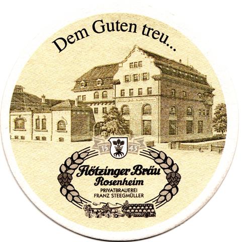 rosenheim ro-by fltzinger gast 4a (rund215-dem guten-schrift schwarz)